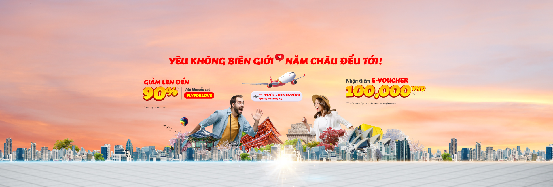 Yêu không biên giới - Năm châu đều tới!