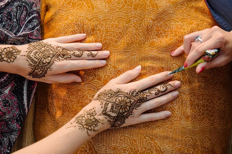 Nghệ thuật vẽ Henna Ấn Độ