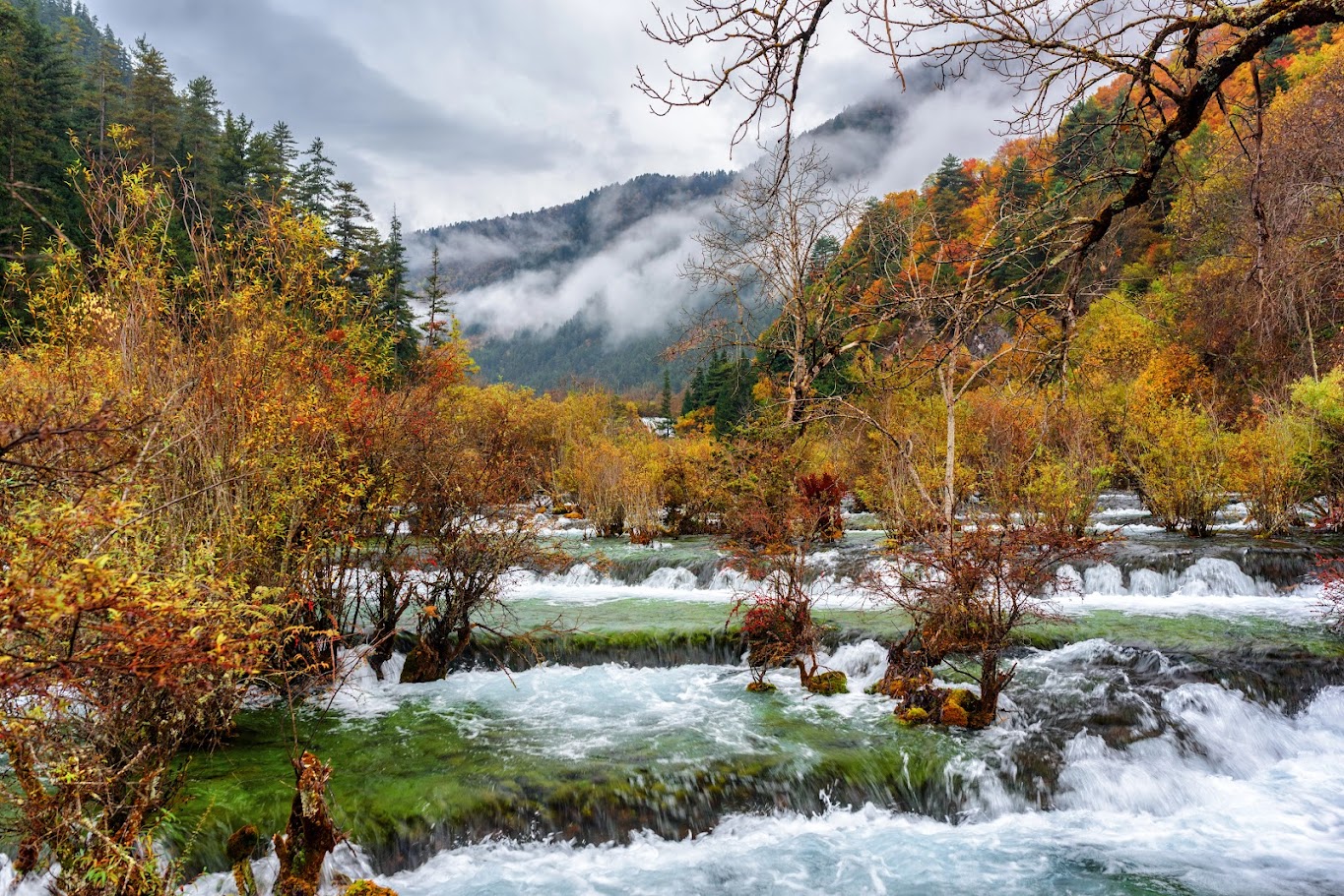 九寨溝 – 四季折々の水彩の伝説の地 | Vietjet Air