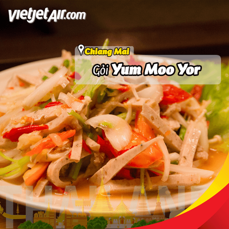 Gỏi Yum Moo Yor Chiang Mai
