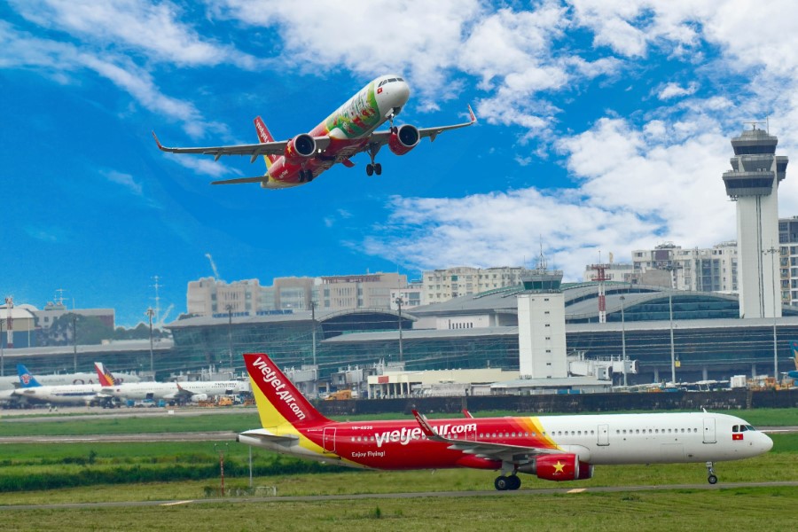 สายการบิน VietJetAir เปิดตัวเส้นทางบินระหว่างประเทศเป็นครั้งแรก