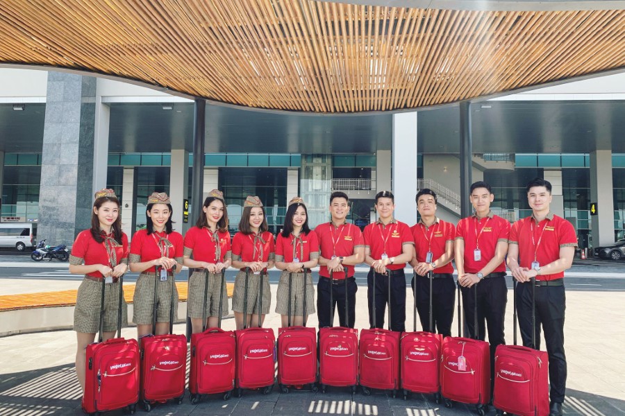 เส้นทางบินใหม่ระหว่างประเทศของสายการบิน VietJetAir เพียงแต่ 12.000 ด่อง (17 บาท/55เซ็น)