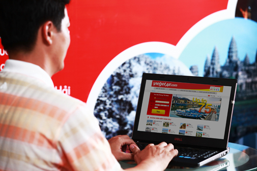 VietJetAir เพิ่มบริการการจองห้องพักโรงแรมด้วยมีส่วนลดถึงร้อยละ 75 ให้ลูกค้า