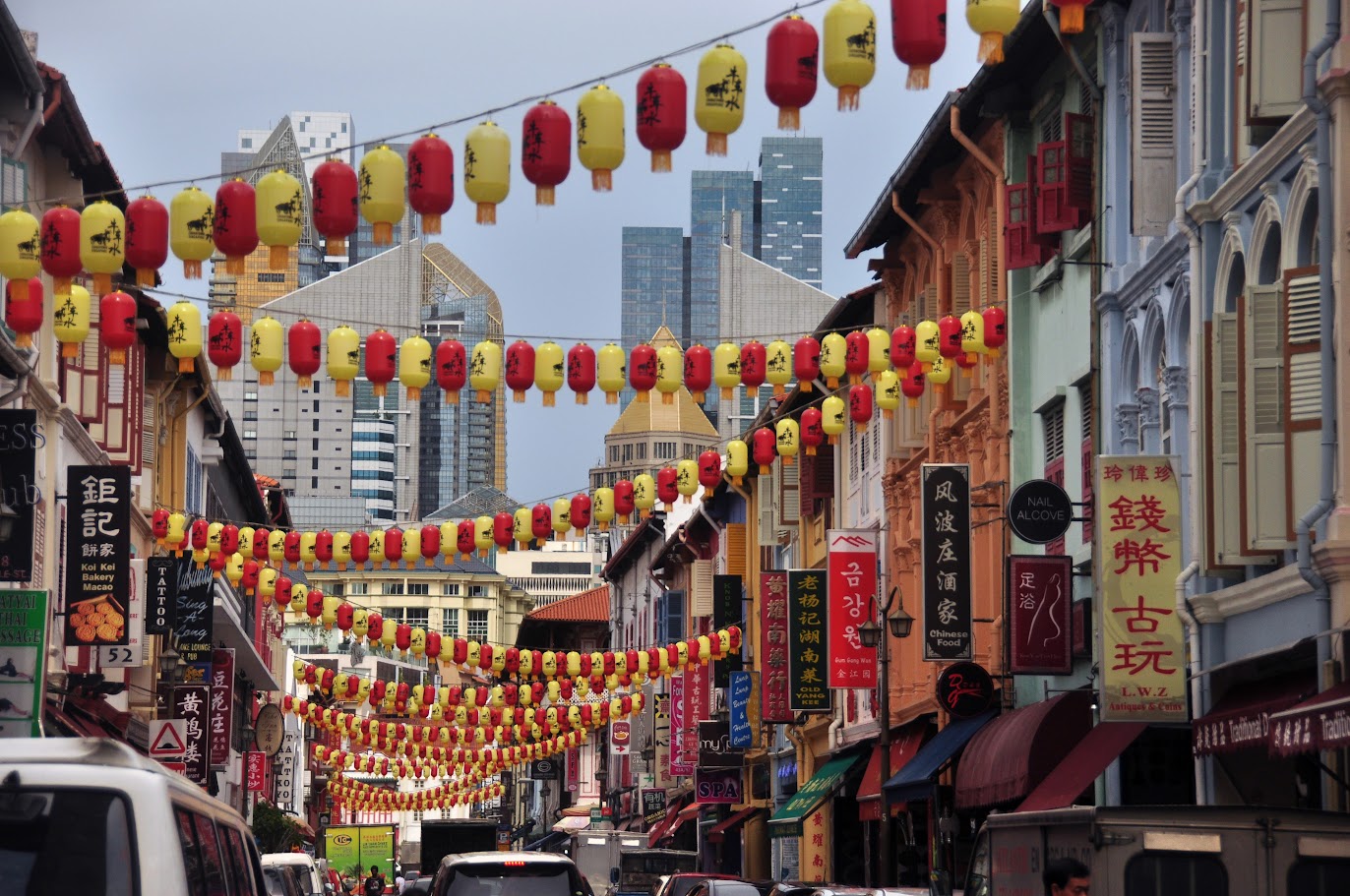Autumn travel in Singapore