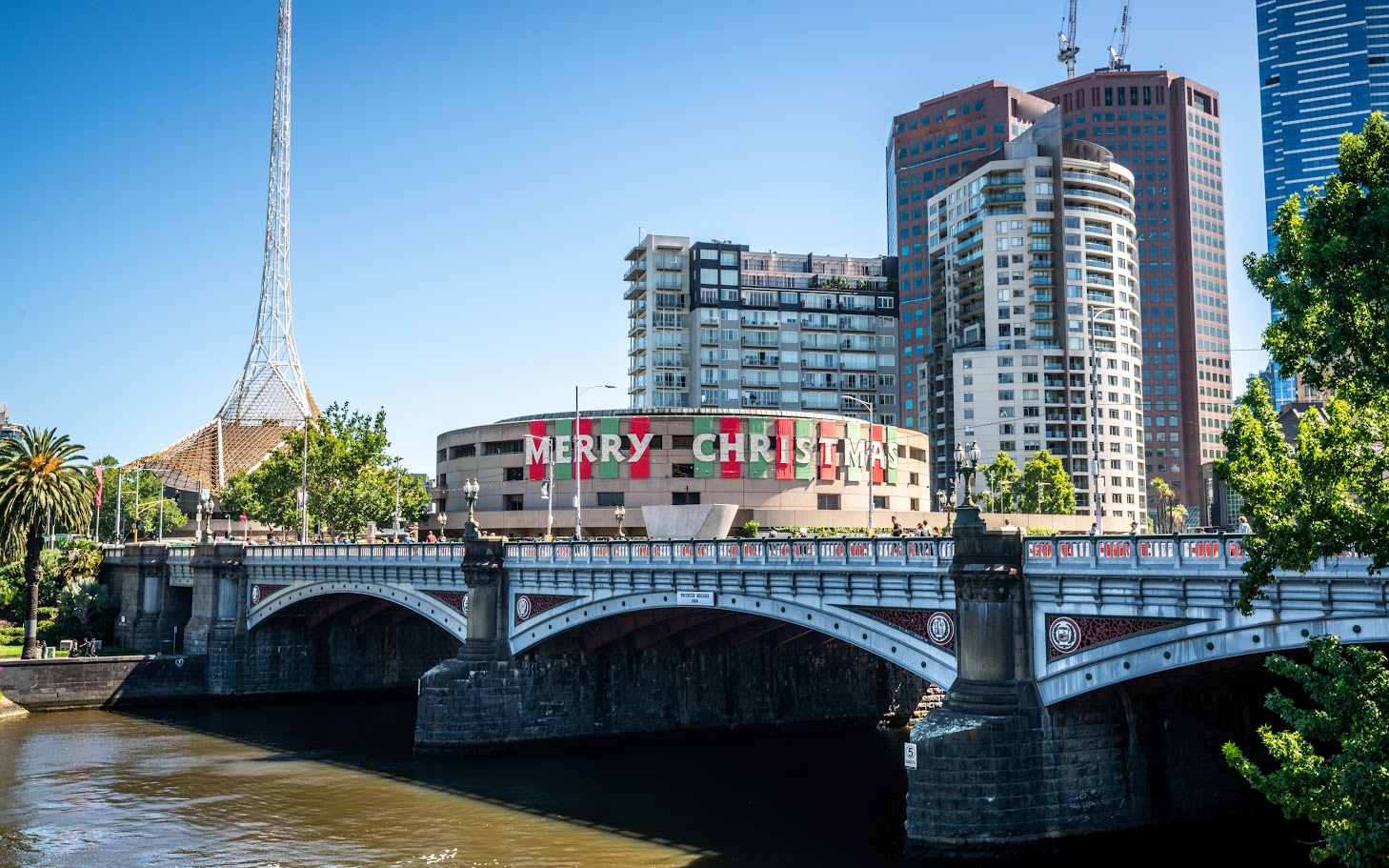 Christmas in Melbourne.