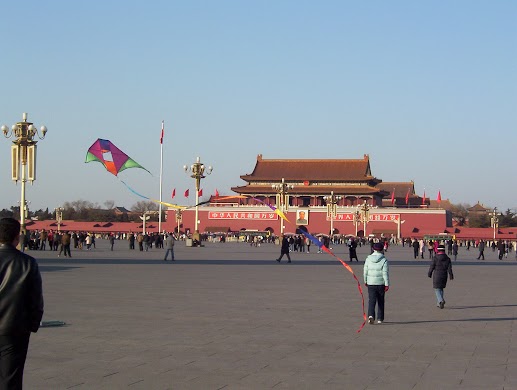 天安门广场。
