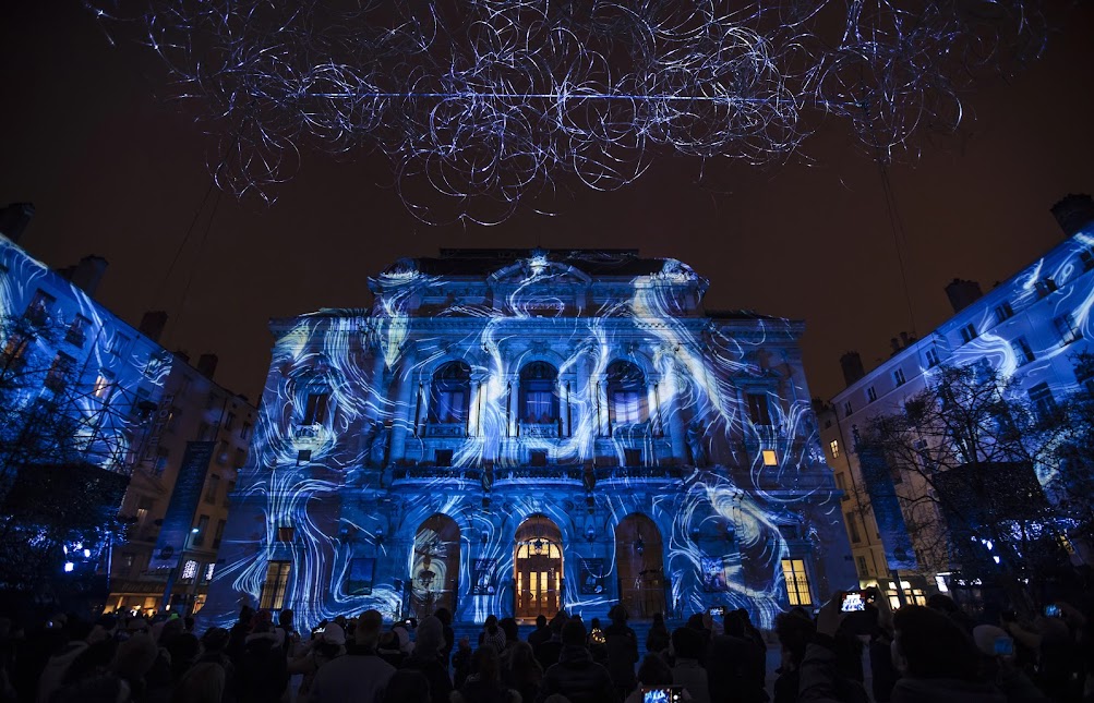 世界上独特的灯光节