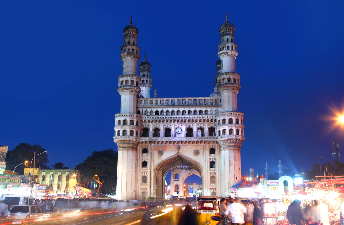 Famous tourist attractions in Hyderabad, India