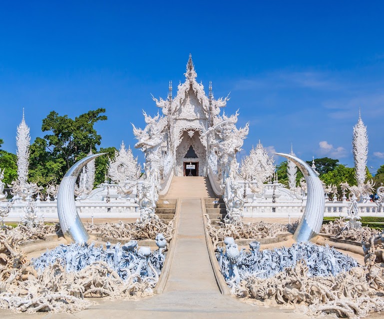 探索泰國白廟 Wat Rong Khun