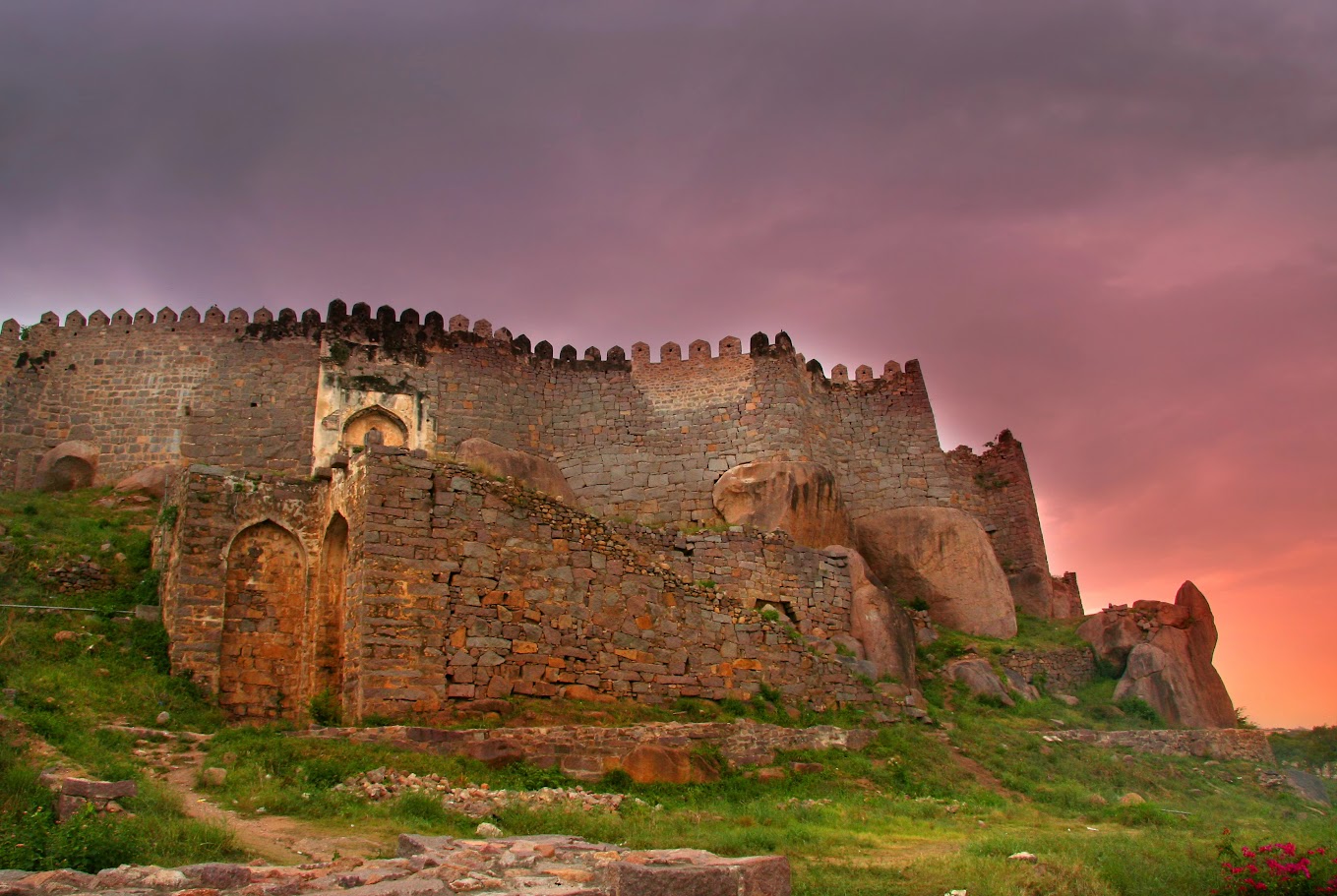 Famous tourist attractions in Hyderabad, India