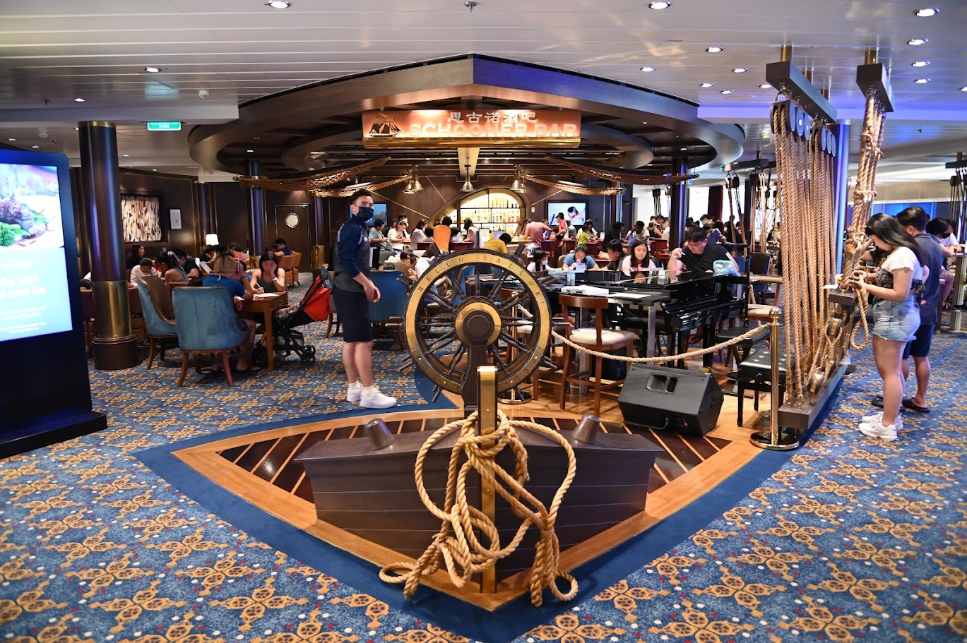  新加坡五星级游轮体验