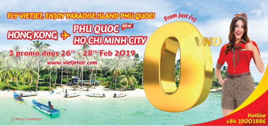 Fly Vietjet, Enjoy Paradise Island Phu Quoc!