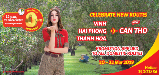 Explore Beautiful Vietnam With Vietjet!
