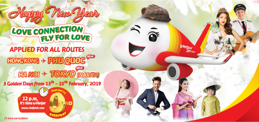 Happy New Year Love Connection – Fly For Love