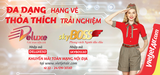 Đa Dạng Hạng Vé Thỏa Thích Trải Nghiệm