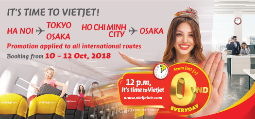 Enjoy Flying To Vietnam!