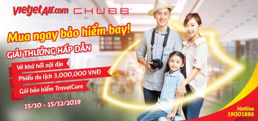 Mua Bảo Hiểm Bay, Trúng Vé Miễn Phí