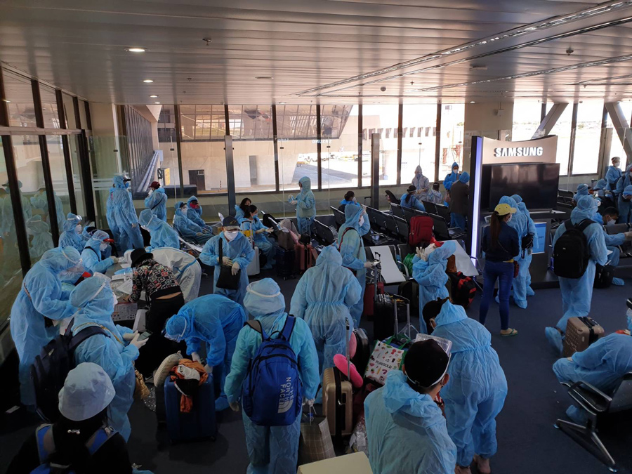 ベトジェット、帰国便の運航を継続し、国際線再開に向けて準備を完了