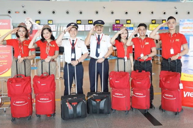 越捷往來香港及台灣之航線照常營運