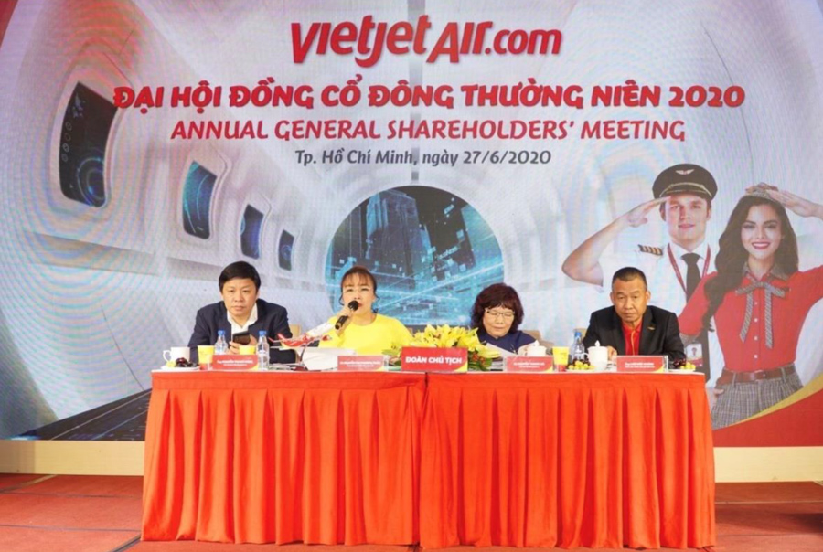 ベトジェット、年次株主総会を開催： 累積輸送旅客数は 1 億人に達し、 パンデミック後の復興に向けた強固な基盤を提供