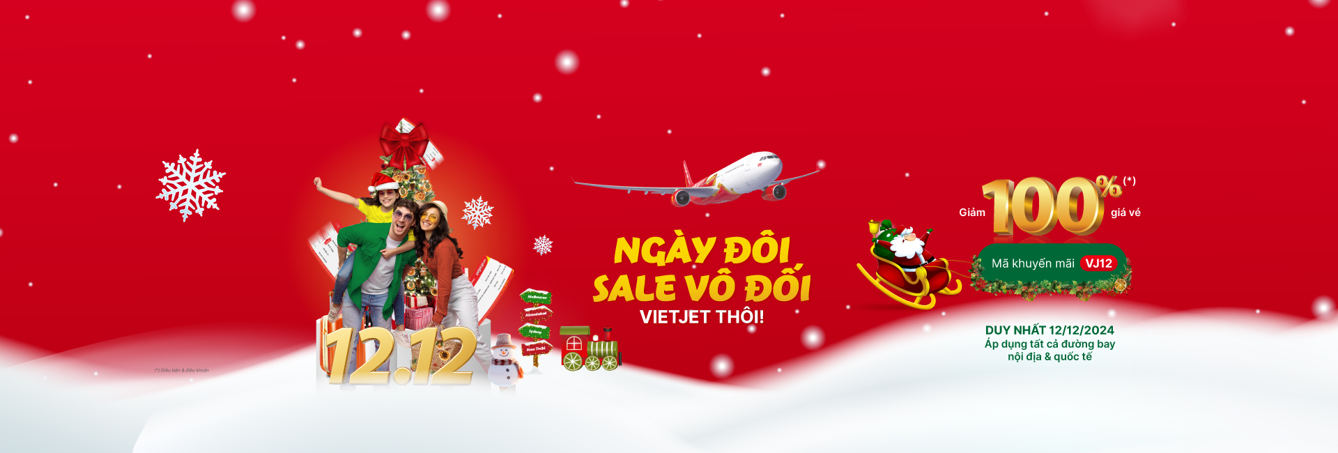 Ngày đôi, Sale vô đối, Vietjet thôi!