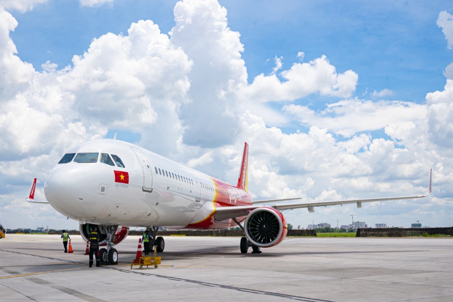 ThaiVietjet 항공사의 취임식