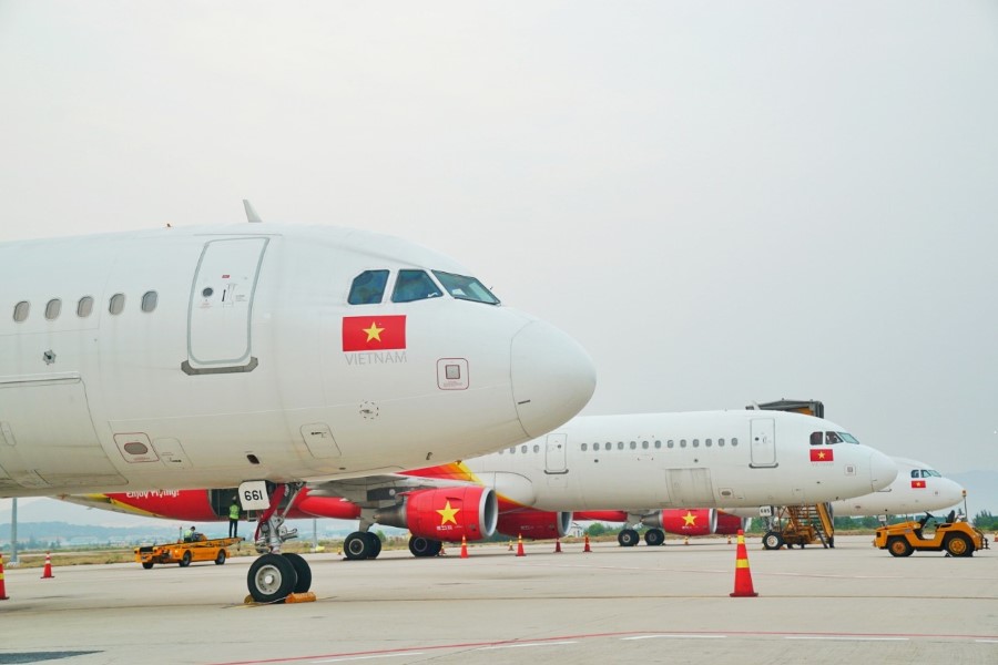 Vietjet은 360,000 개 음력설 비행기표를 판매 개방합니다.