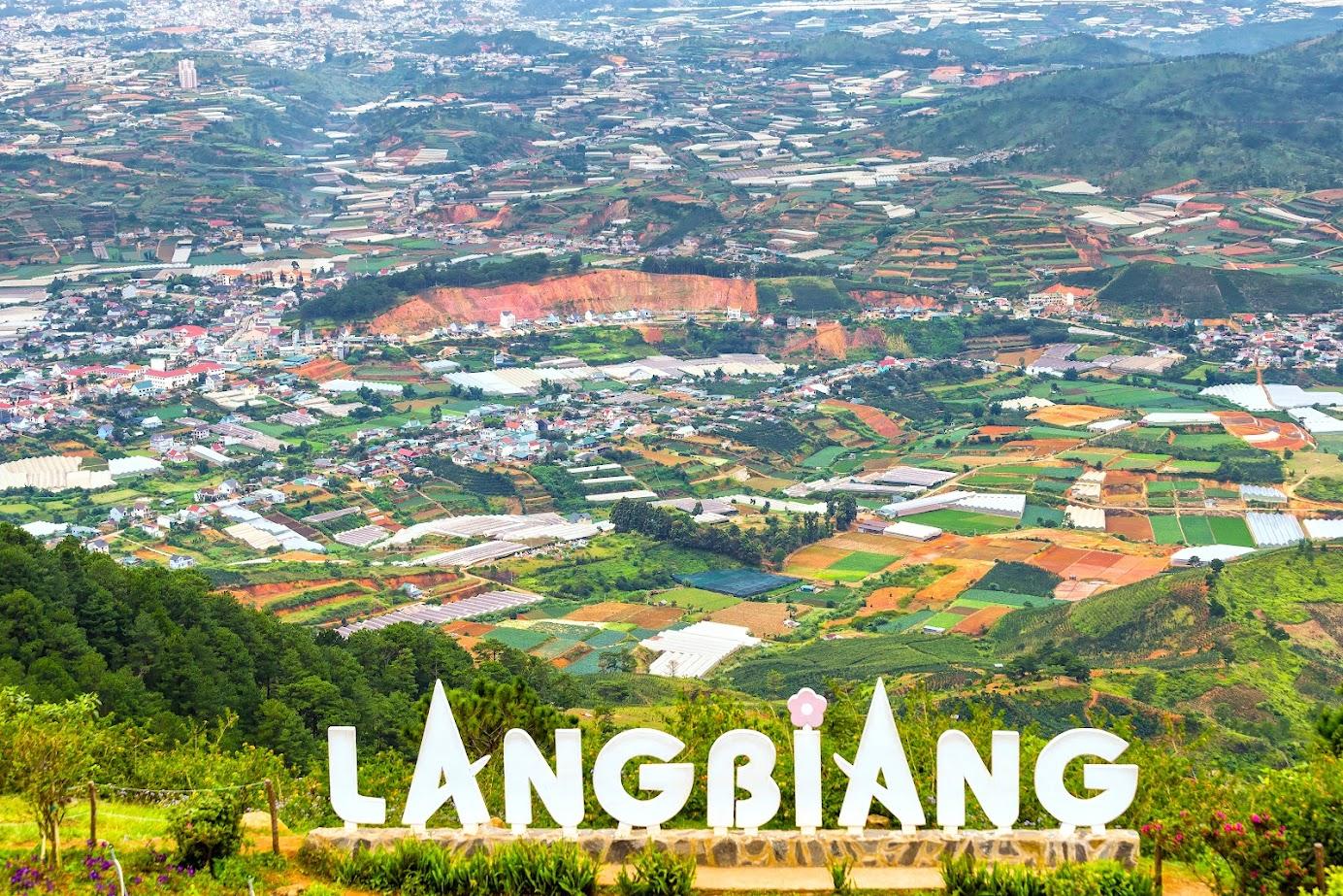 Langbiang 트레킹 목적지