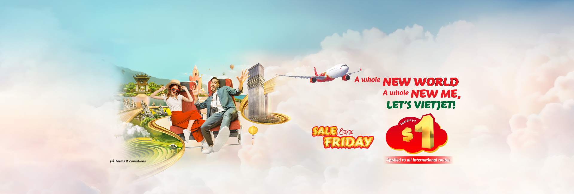 A Whole New World, A Whole New Me Let's Vietjet!