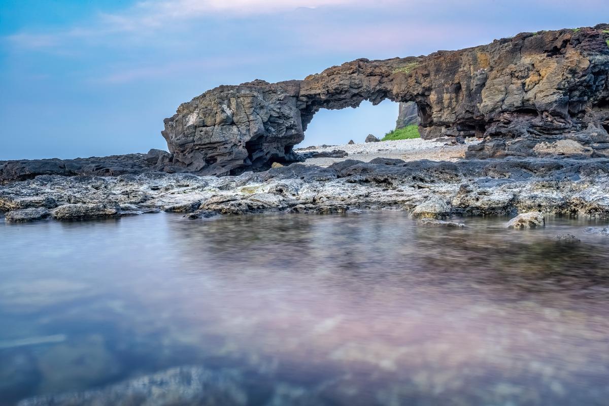 Cong To Vo Gate on Cu Lao Re Island