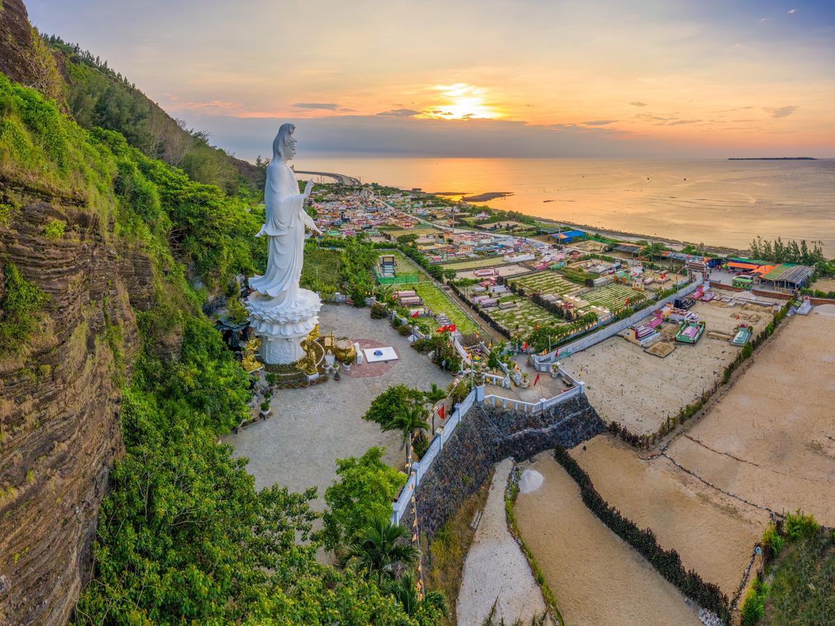 View of Duc Pagoda from Above