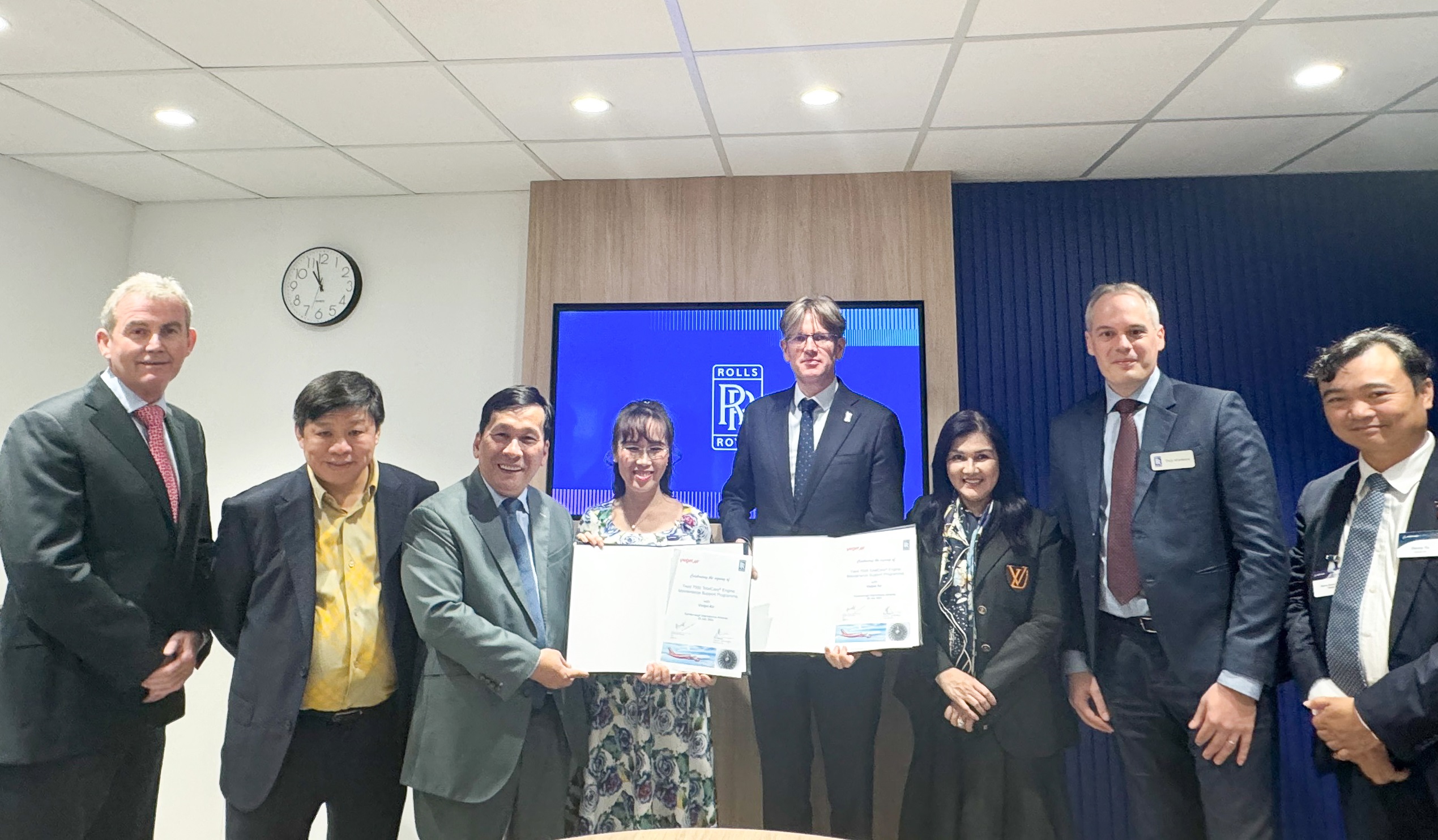 비엣젯항공, 영국 판버러 국제 에어쇼에서  롤스로이스 및 루프트한자 테크닉과 전략적 파트너십 확대