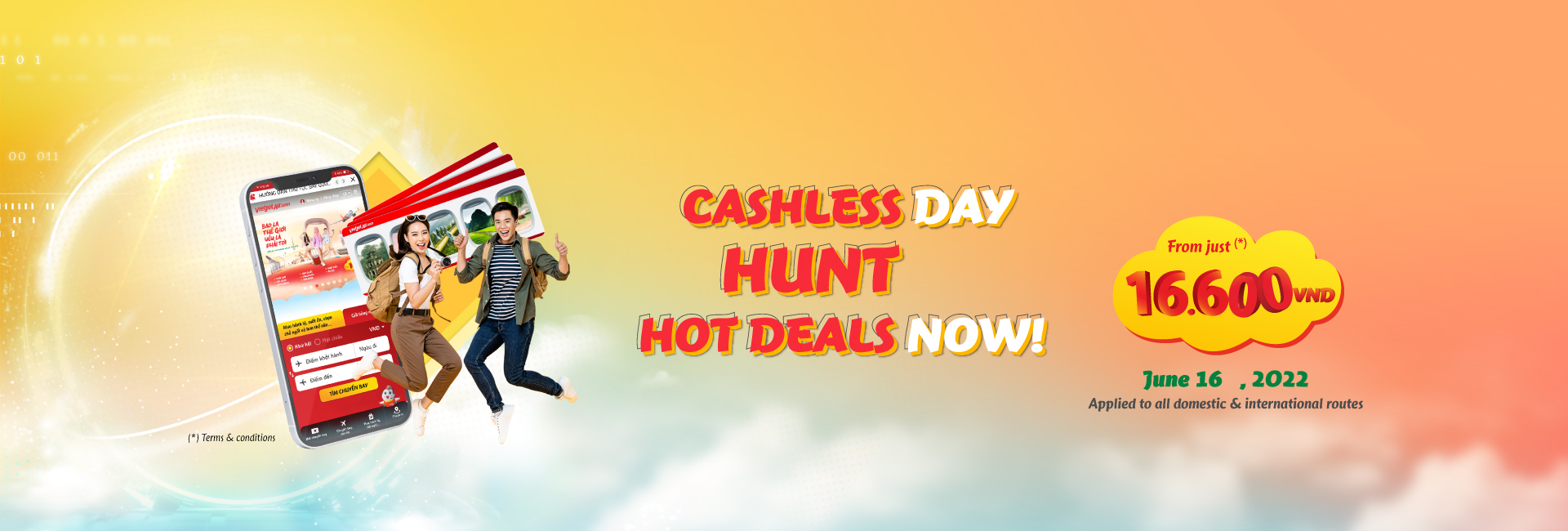 HAPPY CASHLESS DAY – HUNT HOT DEALS NOW!