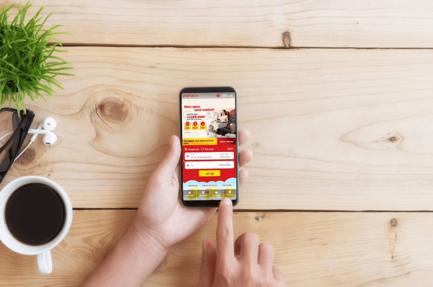 vé máy bay đi Thanh Hóa Vietjet