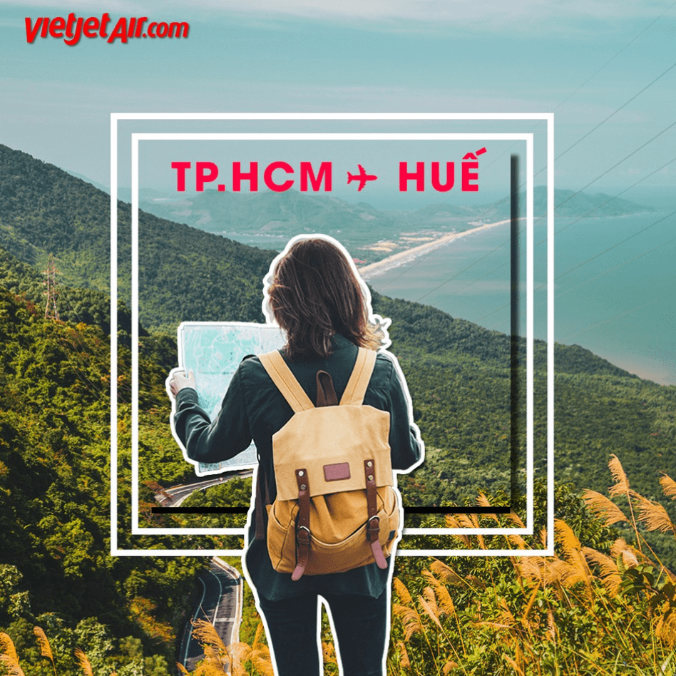 Vé máy bay TP. HCM Huế Vietjet