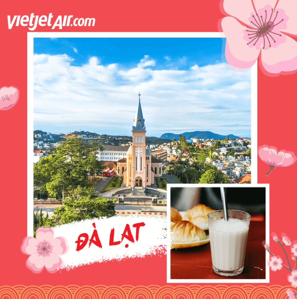 Vé máy bay Hà Nội - Đà Lạt Vietjet
