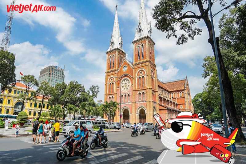 giá vé máy bay từ Quảng Nam đi TP. HCM Vietjet