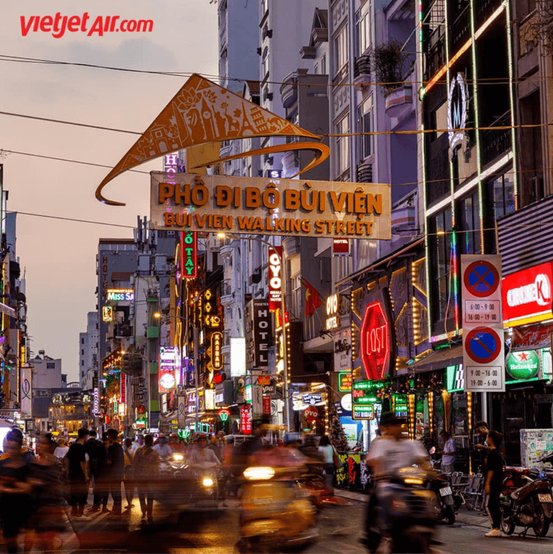 phố đi bộ Bùi Viện