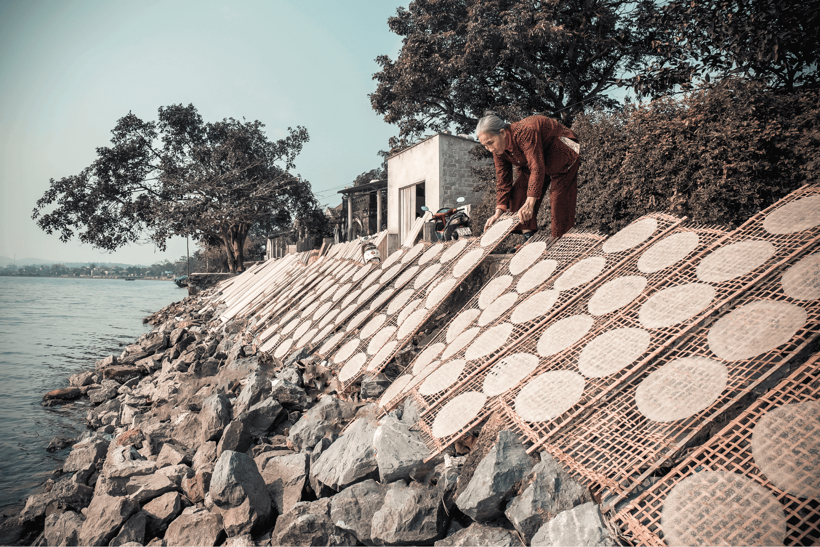 Bánh tráng Tân An Quảng Bình