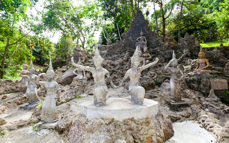 Secret Buddha Garden Thái Lan