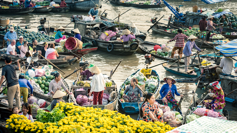Chợ nổi Cần Thơ