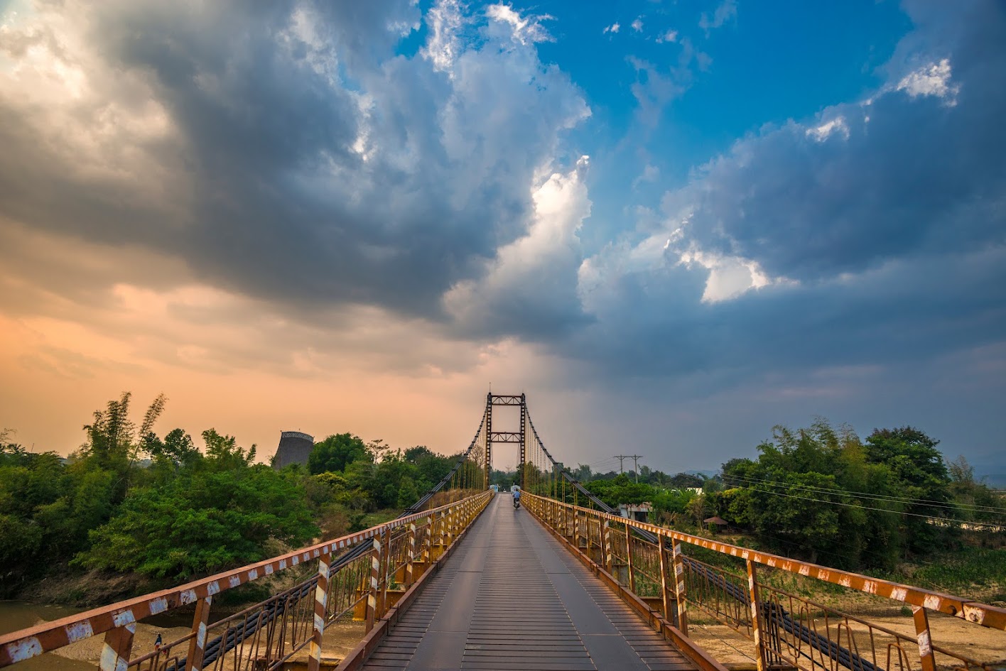 Cầu treo Kon Klor tại Kon Tum