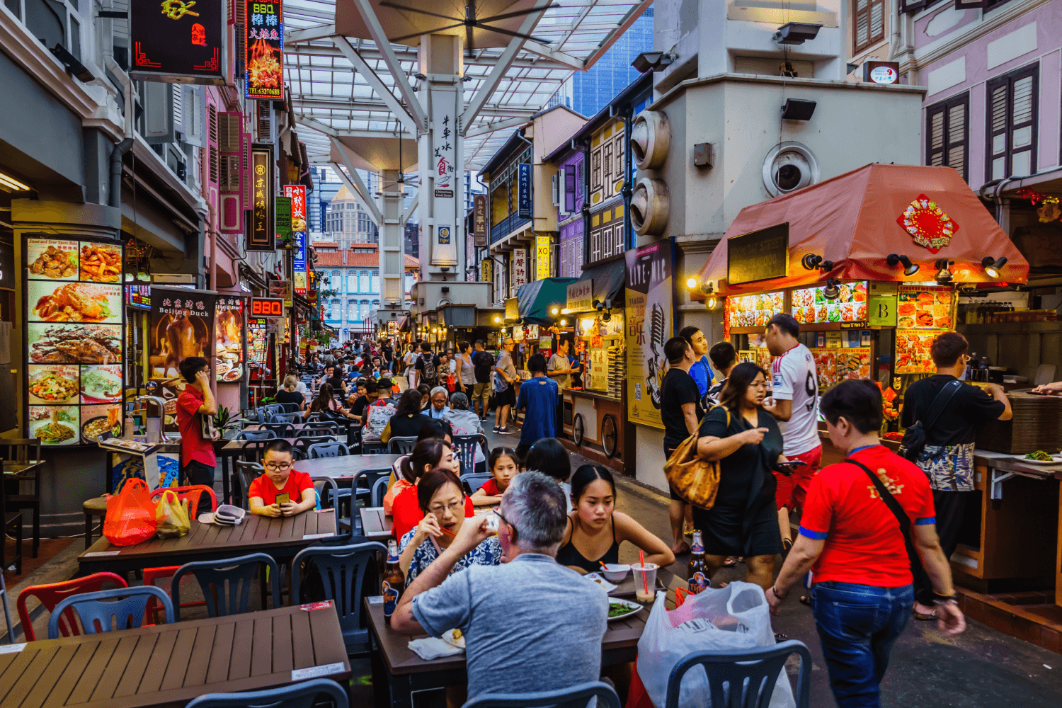Ẩm thực đường phố ở Singapore