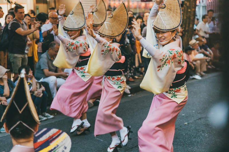 Lễ hội Awa Odori Matsuri Nhật Bản