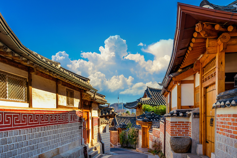 Làng truyền thống Bukchon Hanok Hàn Quốc
