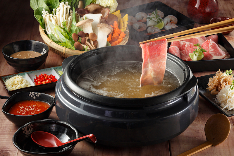 Lẩu nhúng Sukiyaki