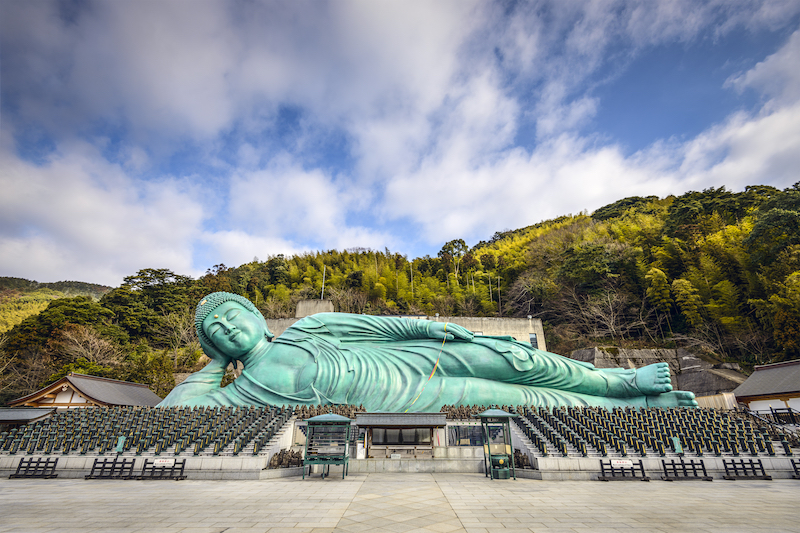 Tượng Phật nằm chùa Nanzo-in