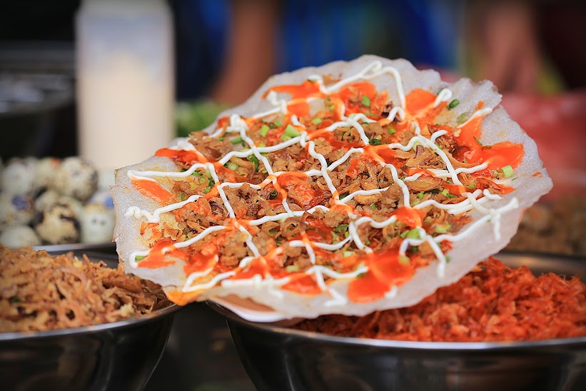 Bánh tráng nướng