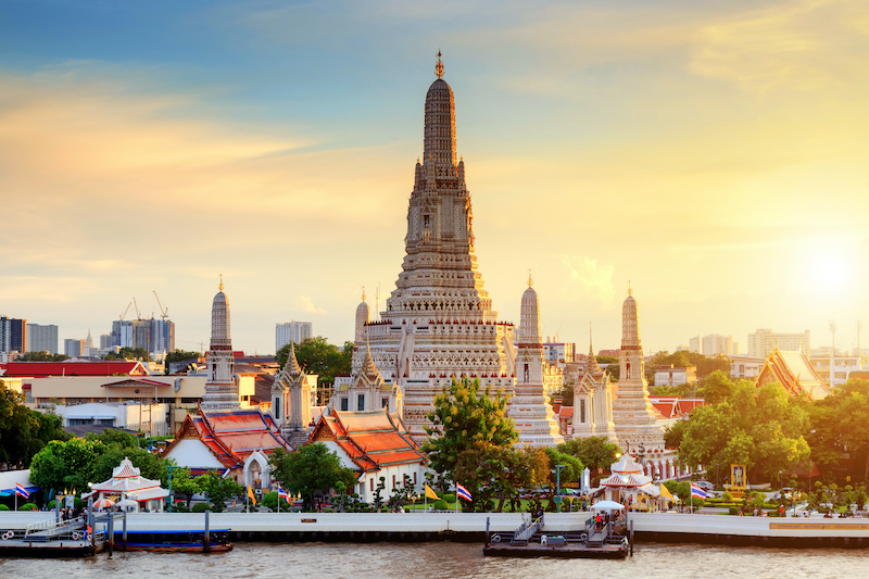 đền Wat Arun Bangkok