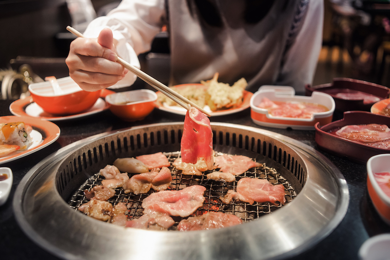 Yakiniku thịt bò ướp nướng